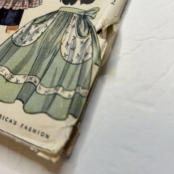 Simplicity Vintage 1950's Pattern #2295 Women's Aprons One Size - Picture 6 of 7